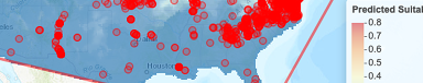 Galaxy for Ecology: Mapped prediction